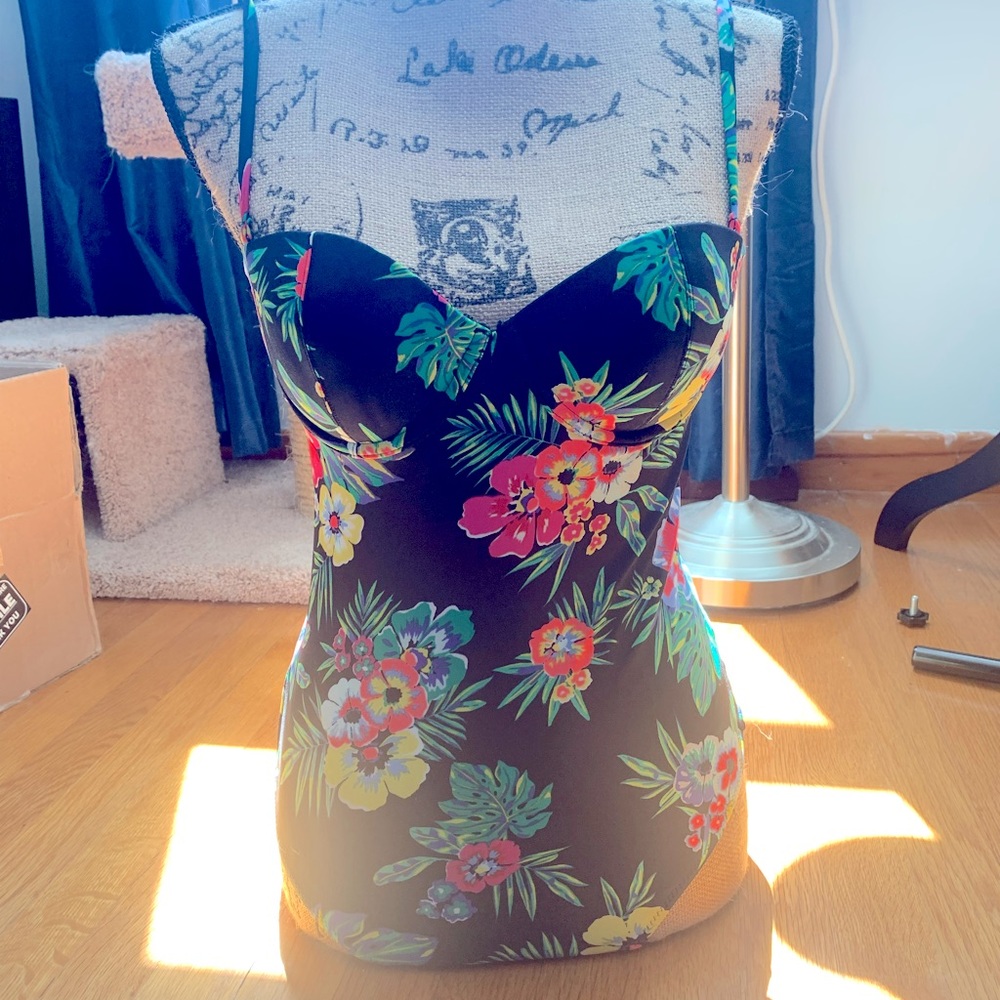 Old Navy Tropical Bathing Suit